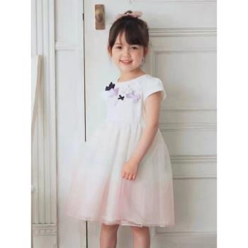 710日單女童短袖連衣裙夏季公主裙紗裙