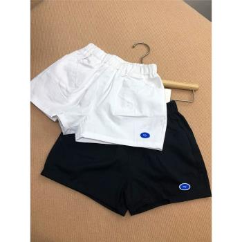 韓國兒童短褲夏季男女童休閑ins款5寶寶黑白洋氣薄款外穿小熱褲子