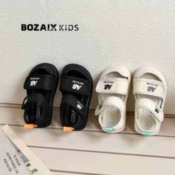 夏季寶寶包頭涼鞋軟底1一3周歲嬰幼兒學步鞋男童女童鞋子防滑小童