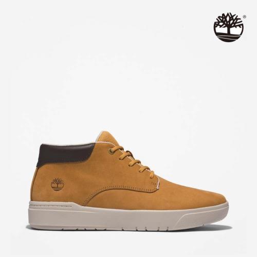 Timberland 男款小麥色磨砂革Seneca Bay 查卡靴|A5S4Z231