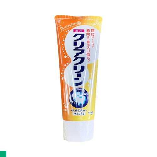 日本 Kao ClearClean 牙膏 120g 橘 (柑橘薄荷)