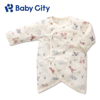 【Baby City 娃娃城】美棉長袖初生兔裝/恐龍世界