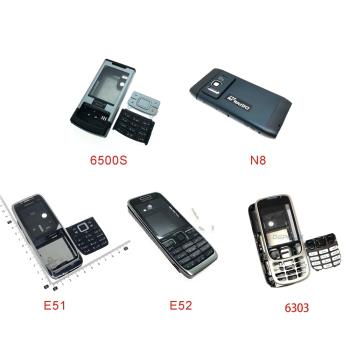 適用于諾基亞 N8 6500S E51 E52 6700C 6303手機外殼 按鍵 機殼