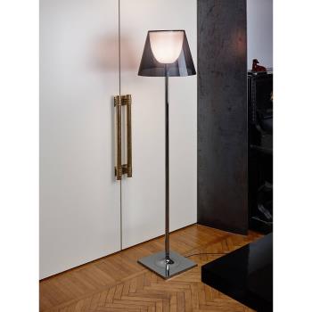 意大利落地燈設計感現代簡約樣板房極簡輕奢燈北歐臥室客廳立式燈