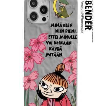 姆明一家亞美手機殼適用於iPhone12plus/13mini/11/14promax 蘋果13全包15promax安卓手機殼