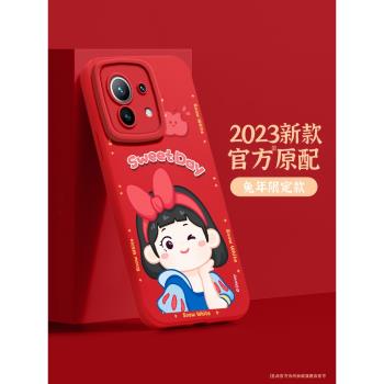 白雪公主適用小米13手機殼小米12spro新款11ulrta矽膠紅米k50鏡頭全包note11網紅k40防摔k30卡通10女款9閨蜜x