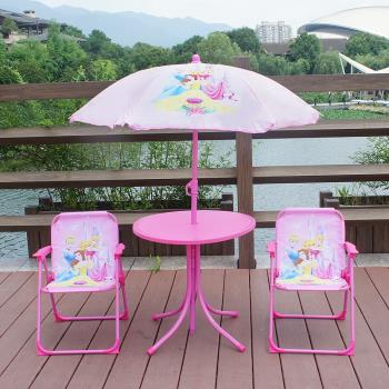 兒童休閑桌椅套裝幼兒園桌椅子便攜沙灘桌椅防雨塑料游戲畫畫桌子