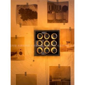 包豪斯 Spiegel 鏡面壁燈 未來感北歐攝影基地中古客廳玄關工業風