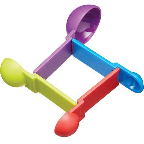 《Colourworks》繽紛量匙4件