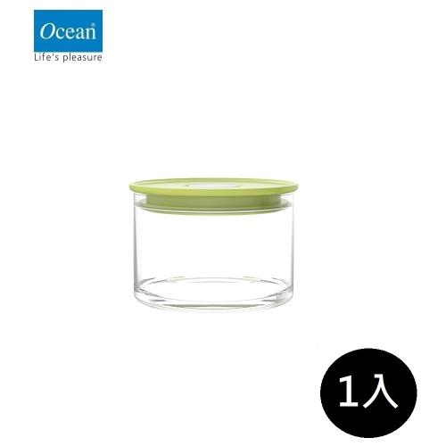 【Ocean】綠色玻璃密封罐(小)-385ml/1入-諾瑪系列