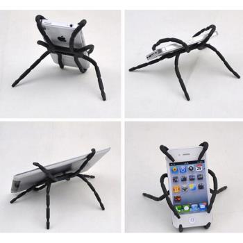 多功能創意百變蜘蛛懶人手機支架 車載多用小號八爪魚電影手機座