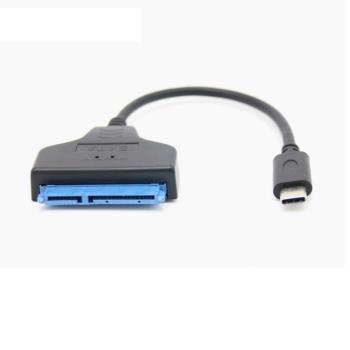 SATA易驅線22pin轉USB 3.1轉接線2.5寸固態硬盤單頭Type-c數據線