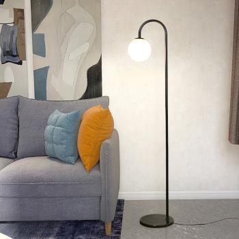 立式落地燈鉤魚燈北歐ins客廳沙發創意簡約現代臥室輕奢床頭臺燈