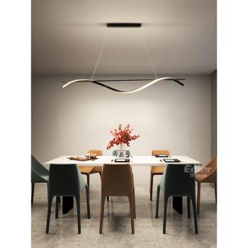 餐廳吊燈 簡約現代大氣家用飯廳燈創意個性北歐辦公室led照明燈具