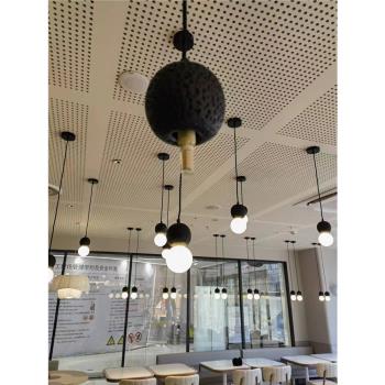 北歐吧臺小吊燈后現代設計師簡約餐廳單個藝術櫥窗裝飾床頭小吊燈