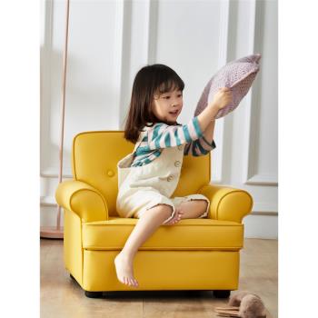 兒童沙發寶寶閱讀角小沙發男孩女孩讀書沙發椅大童布置網紅凳子