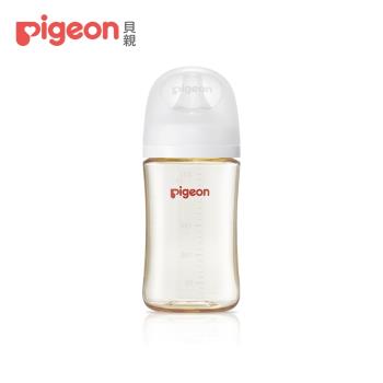 【pigeon貝親】第三代母乳實感ppsu奶瓶240ml﹧純淨白