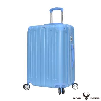 RAIN DEER菲爾斯28吋ABS鑽石紋防刮行李箱-冰河藍