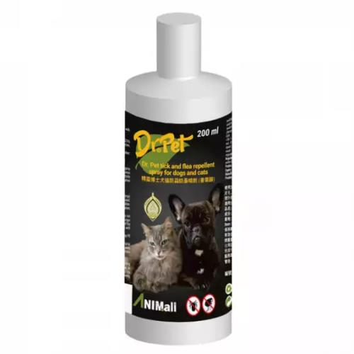 精靈博士 Dr.Pet 系列-犬貓防蝨防蚤噴劑香葉醇 (純天然 無藥性 防蟲 防蚤) 