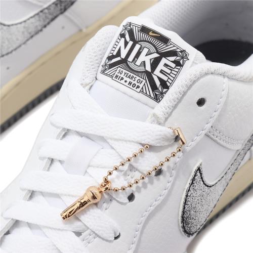 Nike 休閒鞋Air Force 1 07 LX 白灰男鞋AF1 Hip-Hop DV7183-100|會員獨