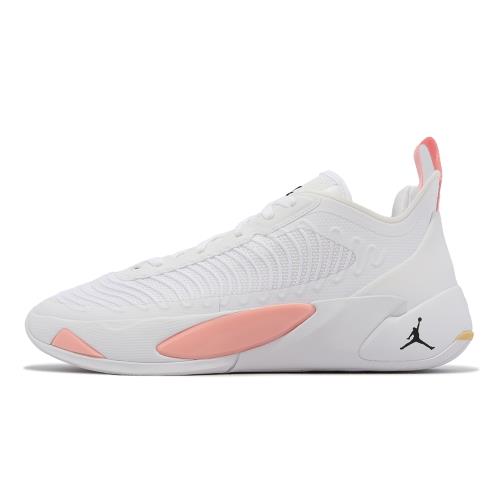 Nike 籃球鞋Jordan Luka 1 PF Dad Dog 白珊瑚粉低筒男鞋DN1771-106