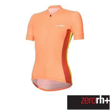 ZeroRH+ 義大利RAINBOW系列女仕專業自行車衣(粉橘) ECD0930_89K