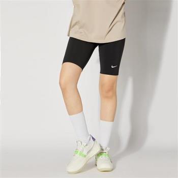 Nike ONE 7 SHORT 女 黑 七分 刺繡 小勾 馬褲 緊身 內搭 單車褲 CZ8527-010