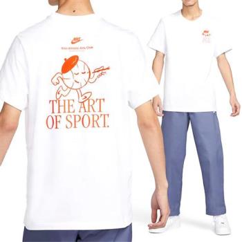 Nike AS M NSW TEE ART IS SPORT LBR 男 白 休閒 運動 短袖 FB9799-100