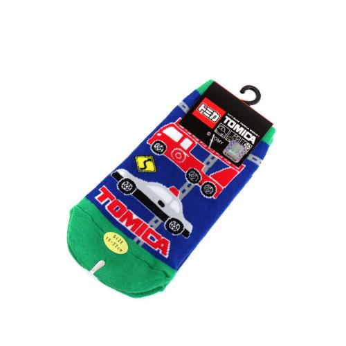TOMICA 藍/綠 兒童短襪 TM11 noB67