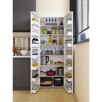 輕奢餐邊柜一體靠墻多功能家用客廳儲物柜現代簡約廚房櫥碗柜置物