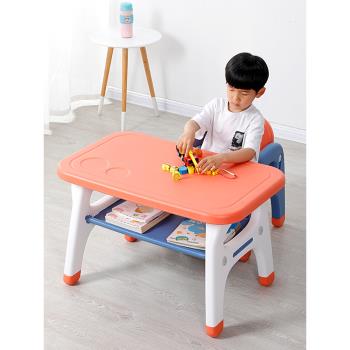 兒童書桌寫字桌椅套裝家用寶寶學習桌幼兒課桌玩具桌子小孩作業桌