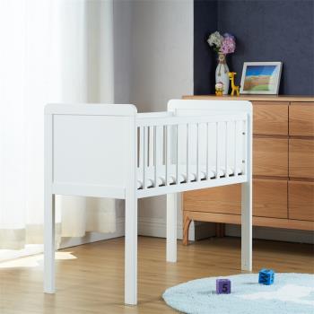 英國Mothercare環保實木嬰兒床新生兒搖籃床小戶型床可移動小尺寸