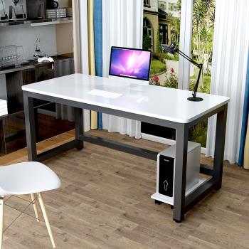 電腦臺式桌家用簡約圓角學生學習小書桌寫字臺臥室簡易辦公室桌