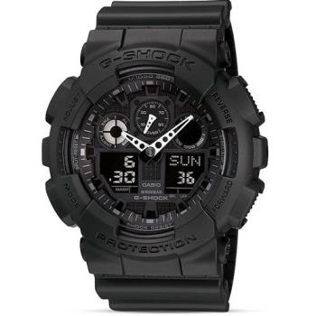 G-SHOCK 重型機械感Man個性運動錶 GA-100-1A1