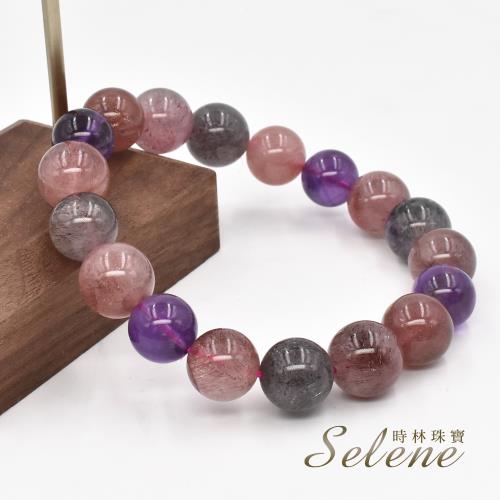Selene】超七水晶手珠(11-12mm)|金秋購物節，全站最高39%回饋