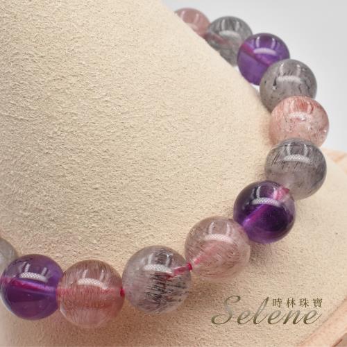 Selene】超七水晶手珠(10-11mm)|手鍊|ETMall東森購物網