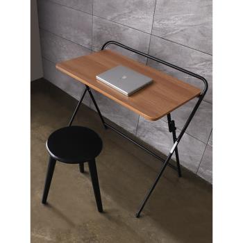 書桌折疊桌家用辦公桌臥室床邊小桌子簡易學生可折疊學習桌電腦桌