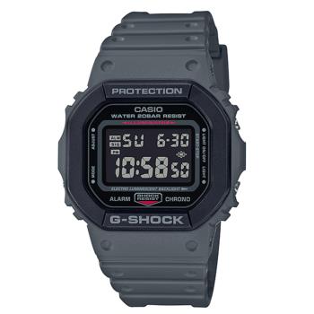 CASIO 卡西歐 G-SHOCK 經典系列街頭時尚電子錶-灰X黑-DW-5610SU-8