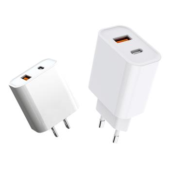 出國旅遊留學平板手機快速充電器PD20W歐洲法國義大利瑞士北歐泰國加拿大日本美國適用於蘋果iphone華為小米
