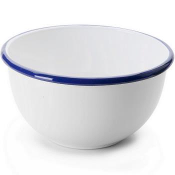 《ibili》琺瑯餐碗(藍14cm)