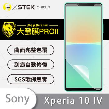 【O-ONE】Sony Xperia 10 IV『大螢膜PRO』螢幕保護貼 超跑頂級包膜原料犀牛皮
