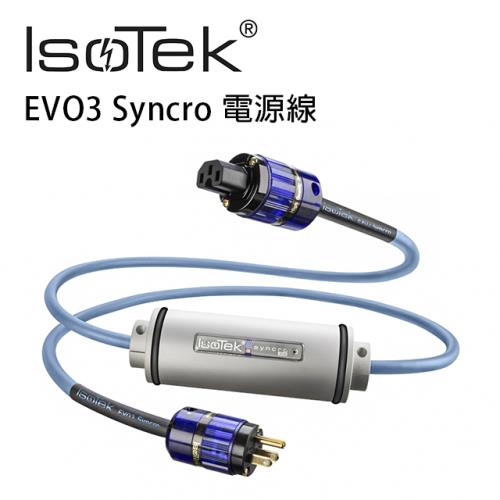 IsoTek 英國 EVO3 Syncro 高階發燒線材 鍍銀無氧銅電源線 2M 公司貨