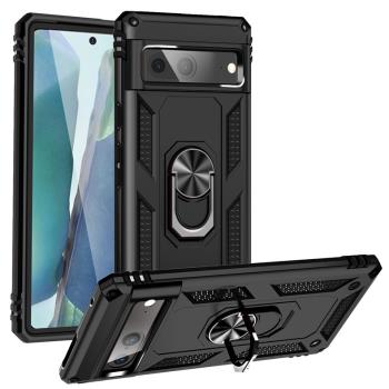 適用谷歌Pixel 7手機殼保護矽膠套Pixel7 Pro全包防摔磨砂谷歌pixel7A磁吸指環谷歌7a商務男士2款七por外殼子