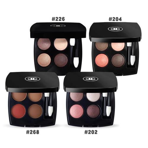 CHANEL 香奈兒 四色眼影(2g)-多色任選-國際航空版