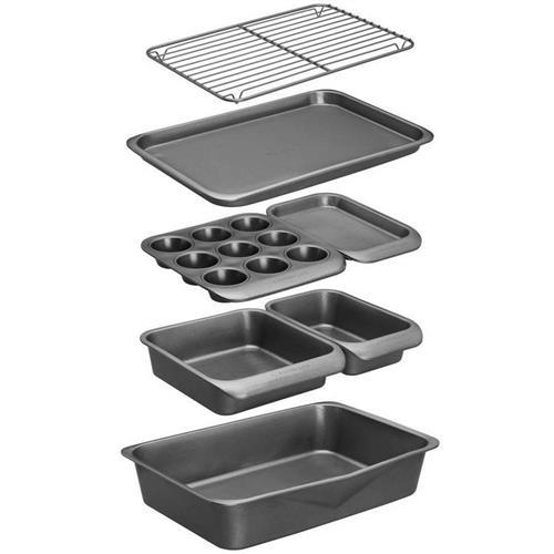 《MasterClass》烤架+不沾大小烤盤共7件