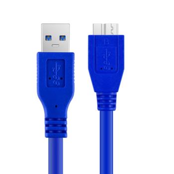 特價USB3.0移動硬盤數據線note3充電數據線安卓S5數據連接線1.5米