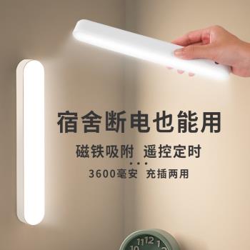 強光照明可充電磁吸led螢幕鏡前宿舍寢室學生書桌床頭酷斃燈臺燈