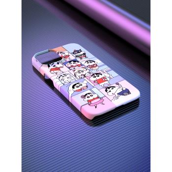 智卡奴【magsafe磁吸】卡通iPhone14promax手機殼適用於13pro蘋果12精孔xr硬殼11菲林8plus蠟筆小新13mini se