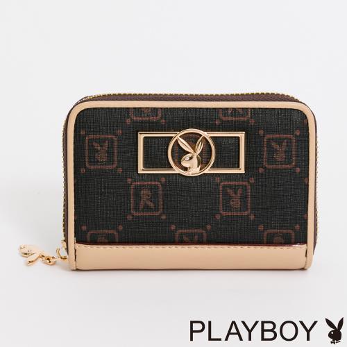 PLAYBOY - 零錢包  N-Natty V系列 - 咖色