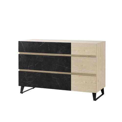 【唯熙傢俱】費瑞原木色六斗櫃 抽屜櫃